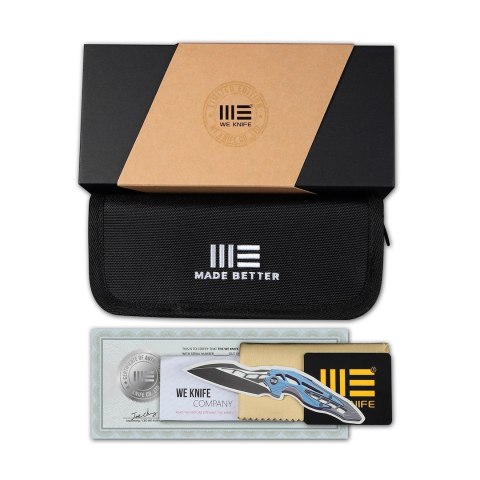 Nóż WE Knife Shakan CPM-20CV Black Titanium LE Nóż WE Knife Shakan CPM-20CV Black Titanium LE