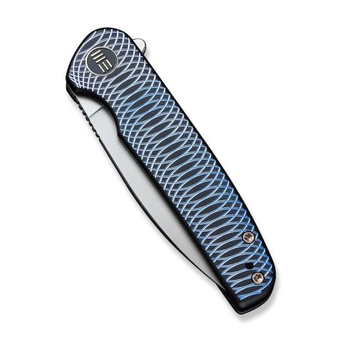 Nóż WE Knife Shakan CPM-20CV Blue Titanium LE Nóż WE Knife Shakan CPM-20CV Blue Titanium LE