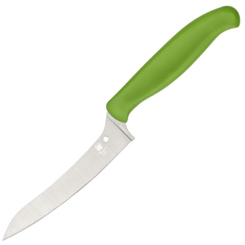Nóż kuchenny Spyderco Z-Cut Pointed Tip Green Polypropylene, Satin CTS BD1N (K14PGN) Nóż kuchenny Spyderco Z-Cut Pointed Tip Green Polypropylene, Satin CTS BD1N (K14PGN)