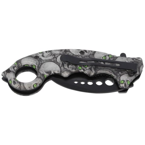 Nóż składany Herbertz CJH Karambit Skulls, Black Blade 420 (572413 - ART000137) Nóż składany Herbertz CJH Karambit Skulls, Black Blade 420 (572413 - ART000137)