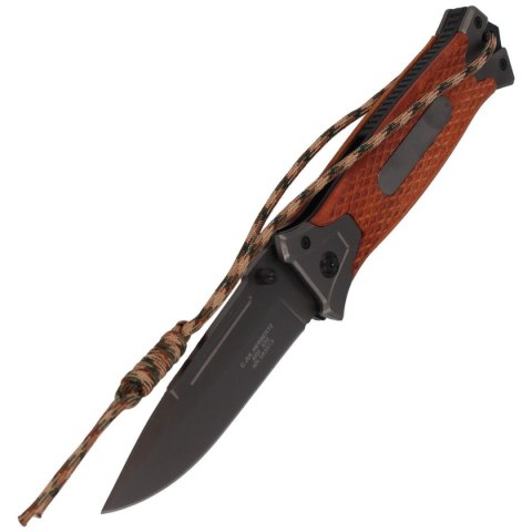 Nóż składany Herbertz CJH Rattan Wood, Titanium Coated 420 (583913 - 10000398)
