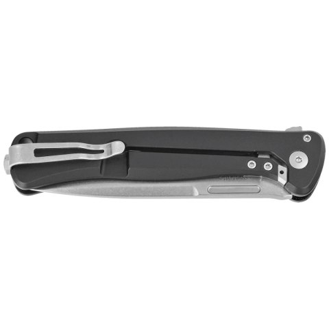 Nóż składany LionSteel Skinny Black Aluminium/Black Canvas Micarta, Stonewashed MagnaCut by Molletta (SK01A BS) Nóż składany LionSteel Skinny Black Aluminium/Black Canvas Micarta, Stonewashed MagnaCut by Molletta (SK01A BS)