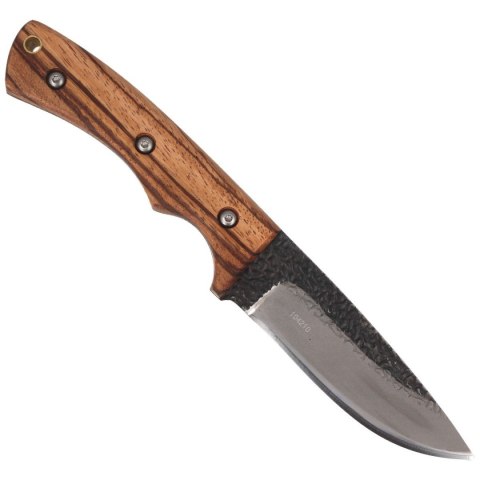 Nóż Herbertz CJH Zebra Wood, Satin/Forged 420 (104210)