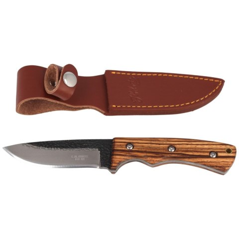Nóż Herbertz CJH Zebra Wood, Satin/Forged 420 (104210)