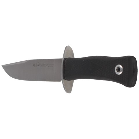 Nóż Muela Black Rubber, Satin X50CrMoV15 (SARRIO-19G)