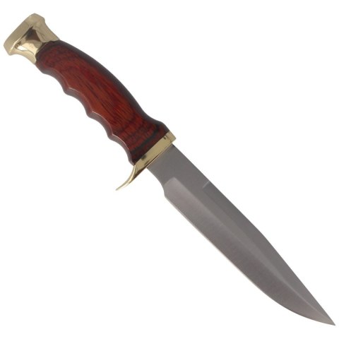 Nóż Muela Ranger-14R Brown Pakka Wood, Satin X50CrMoV15