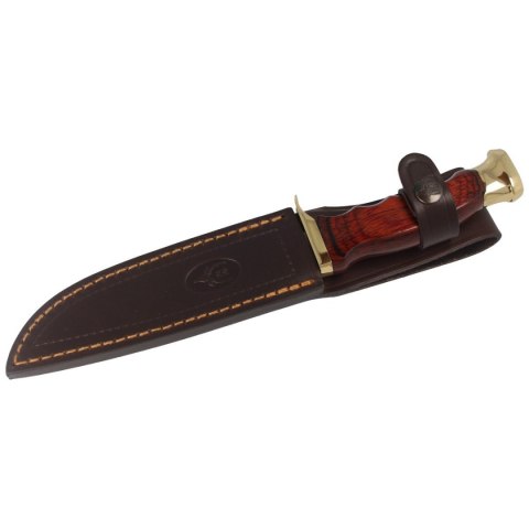 Nóż Muela Ranger-14R Brown Pakka Wood, Satin X50CrMoV15