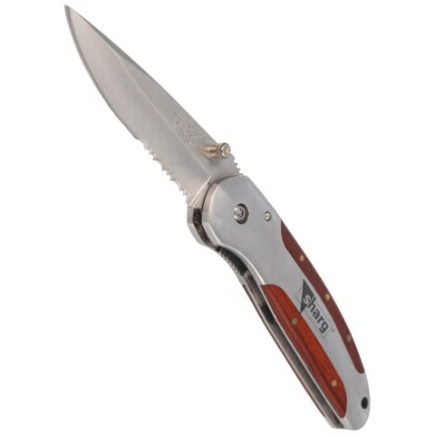 Nóż składany Herbertz CJH Pakka Wood/Steel, Satin 420 (256410 - 44199)