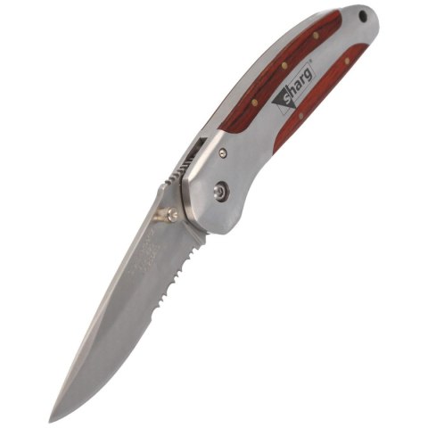 Nóż składany Herbertz CJH Pakka Wood/Steel, Satin 420 (256410 - 44199)