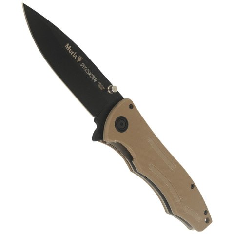Nóż składany Muela Panzer-10DES Desert PTB/Fiber Glass, Black PTFE X60CrMoV15 Nóż składany Muela Panzer-10DES Desert PTB/Fiber Glass, Black PTFE X60CrMoV15