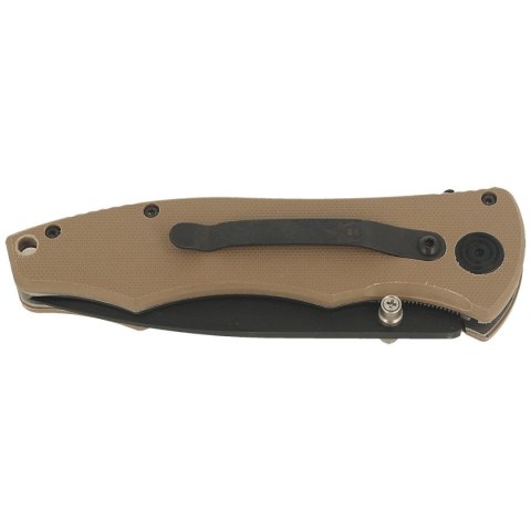 Nóż składany Muela Panzer-10DES Desert PTB/Fiber Glass, Black PTFE X60CrMoV15 Nóż składany Muela Panzer-10DES Desert PTB/Fiber Glass, Black PTFE X60CrMoV15