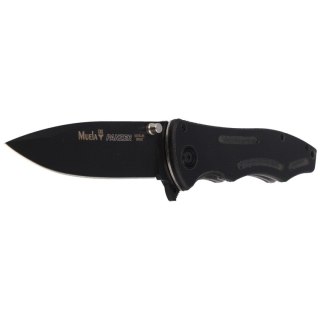 Nóż składany Muela Panzer-10N Black PTB/Fiber Glass, Black PTFE X60CrMoV15