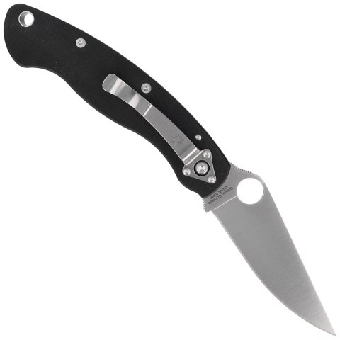 Nóż składany Spyderco Military Model G-10 Black Plain (C36GPE) Nóż składany Spyderco Military Model G-10 Black Plain (C36GPE)