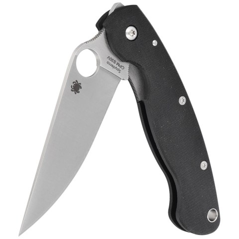 Nóż składany Spyderco Military Model G-10 Black Plain (C36GPE) Nóż składany Spyderco Military Model G-10 Black Plain (C36GPE)