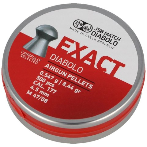 Śrut JSB Diabolo Exact 4.52mm, 500szt (546237-500) Śrut JSB Diabolo Exact 4.52mm, 500szt (546237-500)