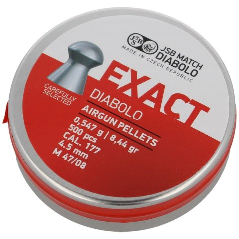 Śrut JSB Diabolo Exact 4.53mm, 500szt (546239-500) Śrut JSB Diabolo Exact 4.53mm, 500szt (546239-500)