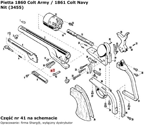 Nit Pietta 1851 Colt Navy (3455)