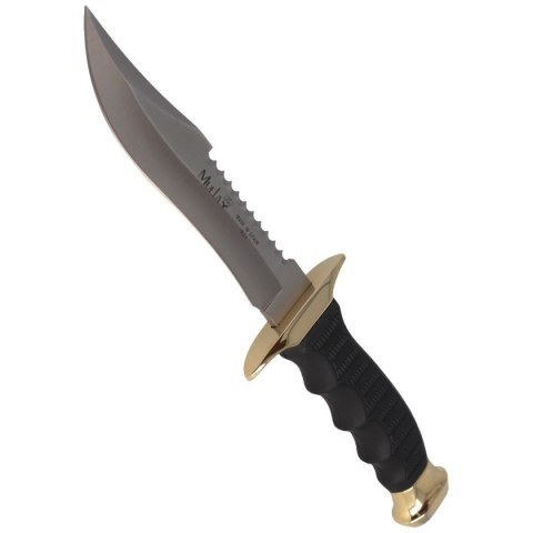 Nóż Muela 85-140 Black Rubber, Satin 420H
