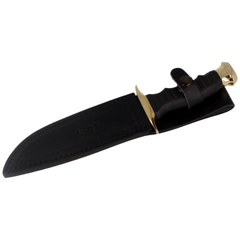 Nóż Muela 85-160 Black Rubber, Satin 420H