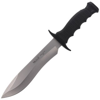 Nóż Muela 85-181 Black Rubber, Satin 420H