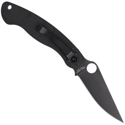 Nóż składany Spyderco Military G-10 Black / Black Blade (C36GPBK) Nóż składany Spyderco Military G-10 Black / Black Blade (C36GPBK)