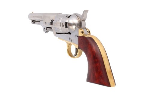 Rewolwer Pietta 1851 Colt Navy Yank Old Silver Sheriff TS .44 (YASBTS44)