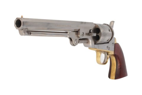 Rewolwer Pietta 1851 Colt Navy Yank Old Silver kal. 44 (YANB44)