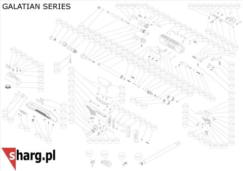 Mechanizm spustowy Hatsan Trigger Gold do Galatian (2150-05 GD)