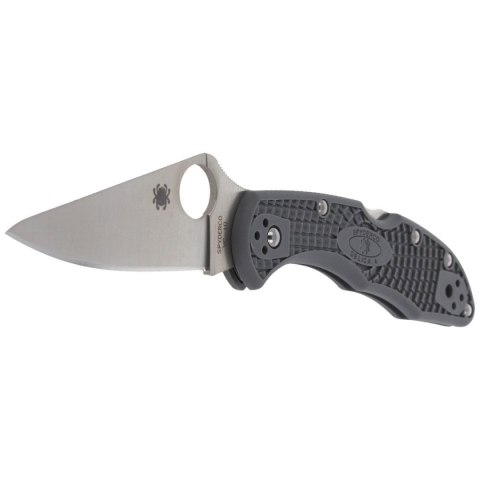 Nóż Spyderco Delica 4 FRN Gray Flat Ground Plain (C11FPGY) Nóż Spyderco Delica 4 FRN Gray Flat Ground Plain (C11FPGY)