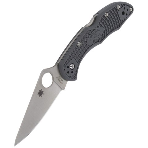 Nóż Spyderco Delica 4 FRN Gray Flat Ground Plain (C11FPGY) Nóż Spyderco Delica 4 FRN Gray Flat Ground Plain (C11FPGY)