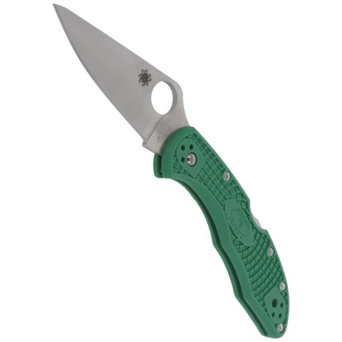 Nóż Spyderco Delica 4 FRN Green Flat Ground Plain (C11FPGR) Nóż Spyderco Delica 4 FRN Green Flat Ground Plain (C11FPGR)