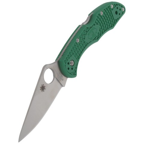 Nóż Spyderco Delica 4 FRN Green Flat Ground Plain (C11FPGR) Nóż Spyderco Delica 4 FRN Green Flat Ground Plain (C11FPGR)
