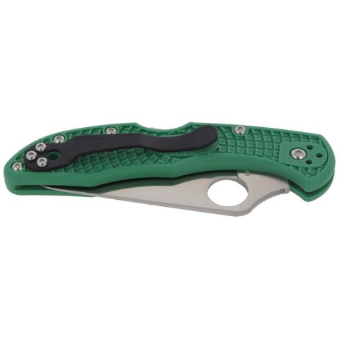 Nóż Spyderco Delica 4 FRN Green Flat Ground Plain (C11FPGR) Nóż Spyderco Delica 4 FRN Green Flat Ground Plain (C11FPGR)