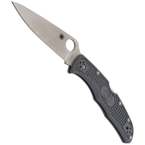 Nóż Spyderco Endura 4 FRN Gray Flat Ground Plain (C10FPGY) Nóż Spyderco Endura 4 FRN Gray Flat Ground Plain (C10FPGY)