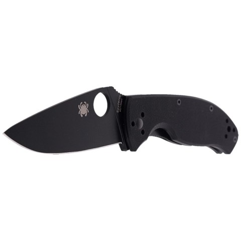 Nóż Spyderco Tenacious G-10 Black / Black Blade Plain (C122GBBKP) Nóż Spyderco Tenacious G-10 Black / Black Blade Plain (C122GBBKP)