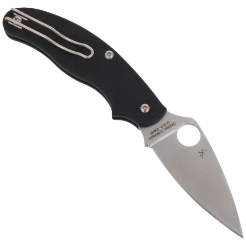 Nóż Spyderco UK Penknife FRN Black Leaf Shape Plain (C94PBK) Nóż Spyderco UK Penknife FRN Black Leaf Shape Plain (C94PBK)