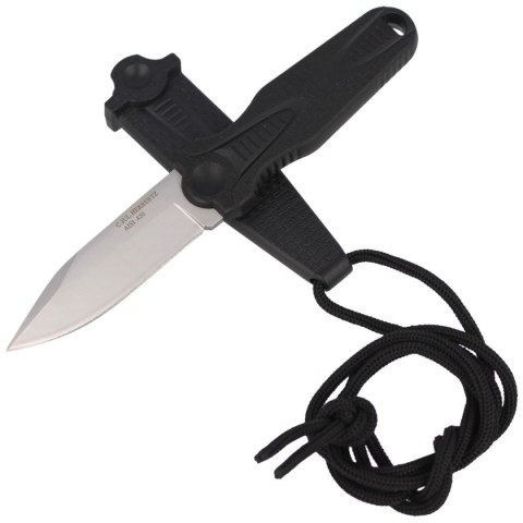 Nóż na szyję CJH Solingen Neck Knife Black Polymer, Satin (10000347 - 108307) Nóż na szyję CJH Solingen Neck Knife Black Polymer, Satin (10000347 - 108307)