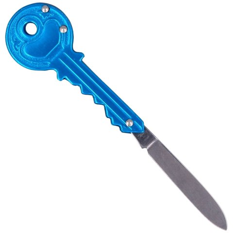 Nóż składany Klucz CEM Blue Plain (CM 607/S BL)