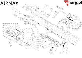 O-Ring magazynka do wiatrówki Hatsan Airmax, AT44, BT65, BullBoss, Gladius, Nova, Trophy 4.5mm (2616-1)
