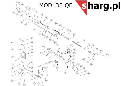 Sprężyna bezpiecznika spustu do wiatrówki Hatsan MOD 33-155, Dominator 200, Proxima (118)