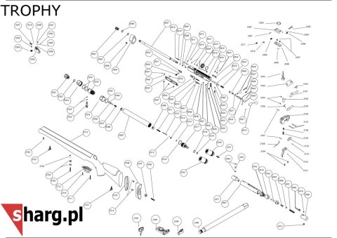 Uszczelka iglicy zaworu PCP do Hatsan AT44 (2314-2315)