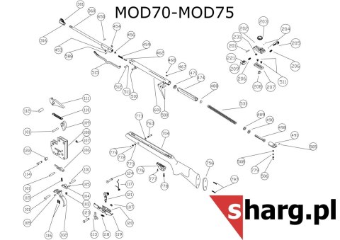 Bezpiecznik do Hatsan od MOD 33 do MOD 155, Dominator, Proxima (119-120)