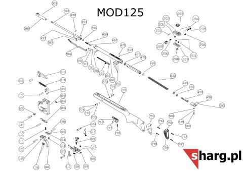 Bezpiecznik do Hatsan od MOD 33 do MOD 155, Dominator, Proxima (119-120)