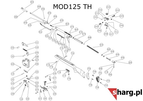 Bezpiecznik do Hatsan od MOD 33 do MOD 155, Dominator, Proxima (119-120)