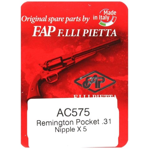 Kominki do rewolweru Pietta 1863 Remington Pocket 5szt (AC575) Kominki do rewolweru Pietta 1863 Remington Pocket 5szt (AC575)