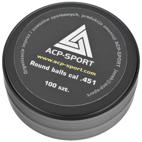 Kule ołowiane ACP-Sport kal .451, 100szt (JW451) Kule ołowiane ACP-Sport kal .451, 100szt (JW451)