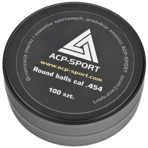 Kule ołowiane ACP-Sport kal .454, 100szt (JW454) Kule ołowiane ACP-Sport kal .454, 100szt (JW454)