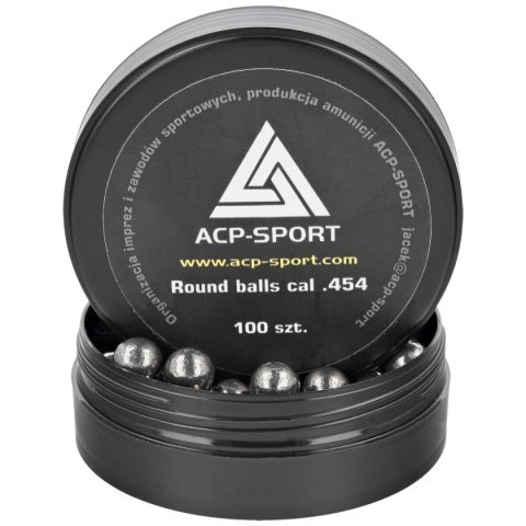 Kule ołowiane ACP-Sport kal .454, 100szt (JW454) Kule ołowiane ACP-Sport kal .454, 100szt (JW454)