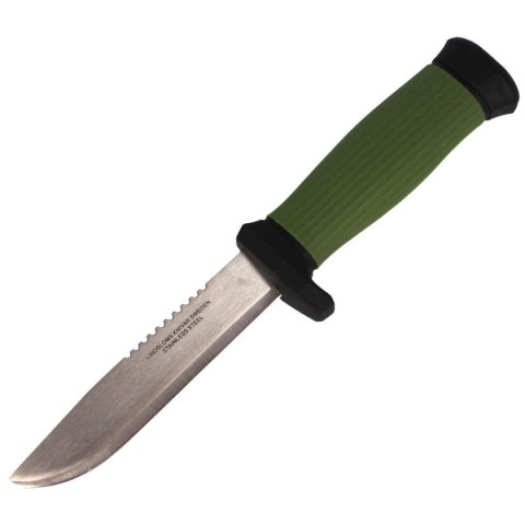 Nóż Lindbloms myśliwski / wędkarki Olive Stal Nierdzewna 115mm (4000) Nóż Lindbloms myśliwski / wędkarki Olive Stal Nierdzewna 115mm (4000)