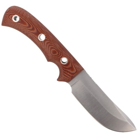 Nóż Muela Aborigen-12C Brown Canvas Micarta, Satin X50CrMoV15 by Maykol Garcia Nóż Muela Aborigen-12C Brown Canvas Micarta, Satin X50CrMoV15 by Maykol Garcia